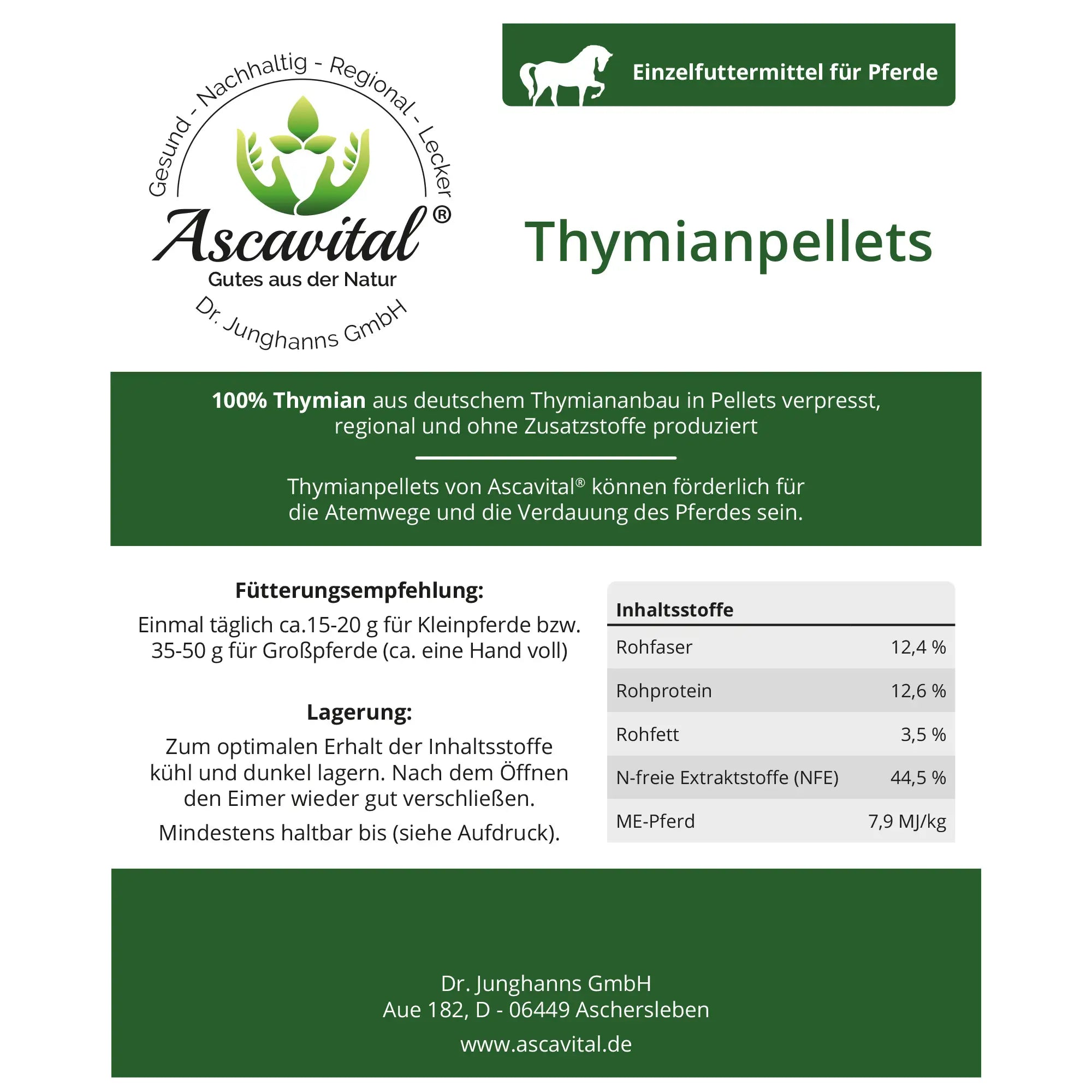 Thymianpellets | Ascavital
